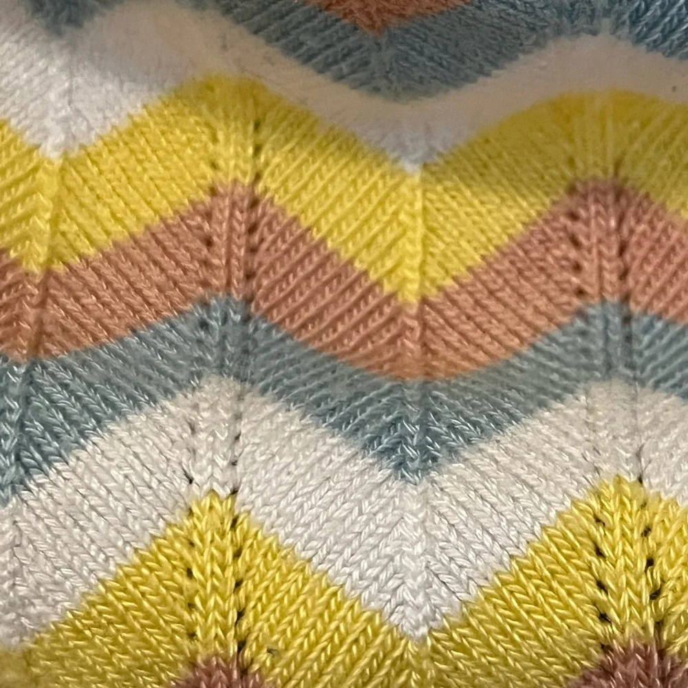 Debut Multicolor Chevron Top - Picture 3 of 5